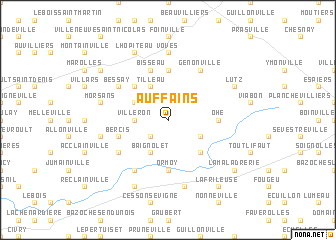 map of Auffains