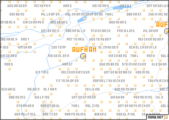 map of Aufham