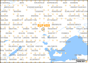 map of Aufham