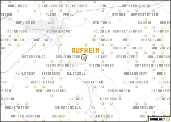 map of Aufheim