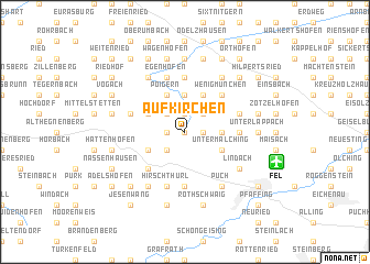 map of Aufkirchen