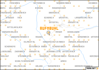 map of Aufʼm Bühl