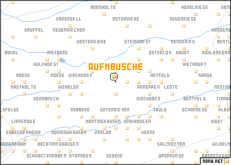 map of Aufʼm Busche