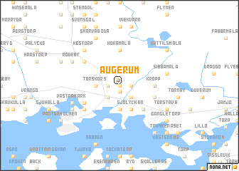 map of Augerum