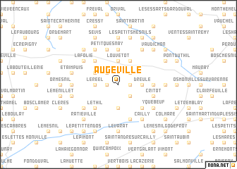 map of Augeville