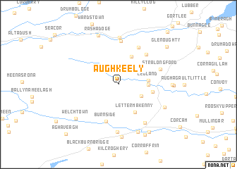 map of Aughkeely