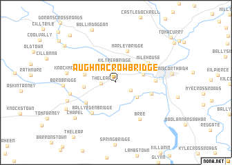 map of Aughnacrow Bridge