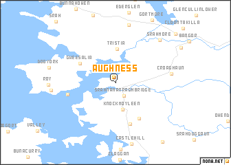 map of Aughness