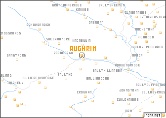 map of Aughrim