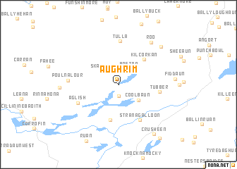 map of Aughrim