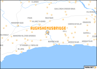 map of Aughshemus Bridge