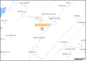 map of Aughwick