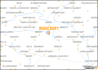 map of Augicourt