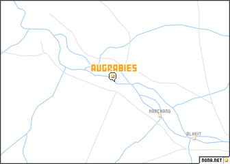 map of Augrabies