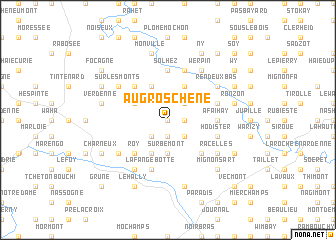 map of Au Gros Chêné