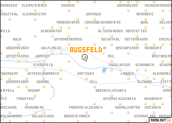 map of Augsfeld