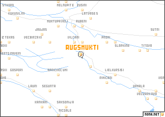 map of Augšmukti