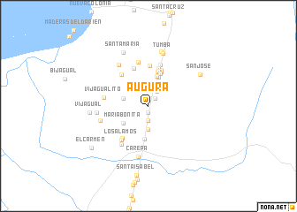 map of Augura