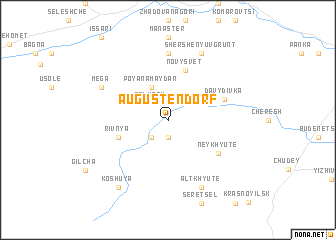 map of Augustendorf