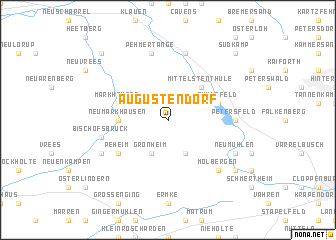 map of Augustendorf