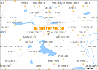 map of Augustenfelde