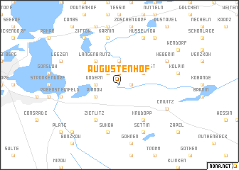 map of Augustenhof