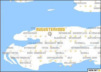 map of Augustenkoog