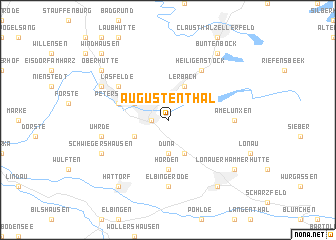 map of Augustenthal