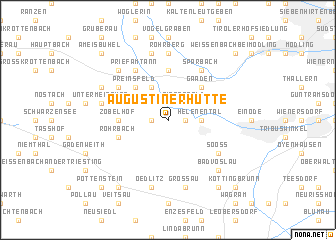 map of Augustinerhütte