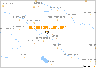 map of Augusto Villanueva