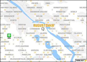 map of Augustówka