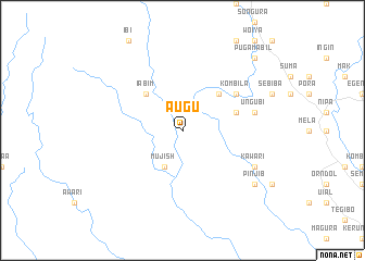 map of Augu