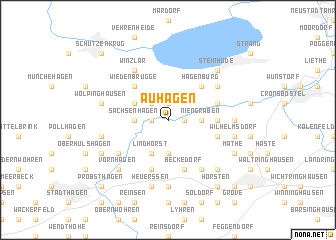 map of Auhagen