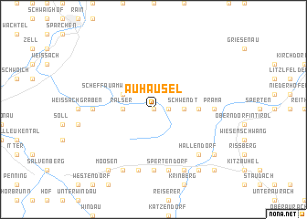 map of Auhäusel