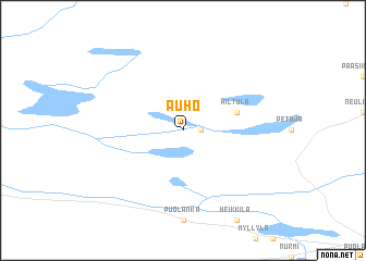 map of Auho