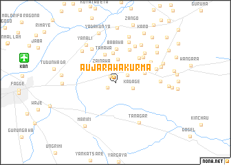 map of Aujarawa Kurma