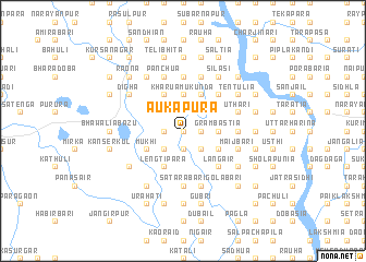 map of Āukāpura