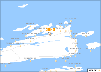 map of Auka