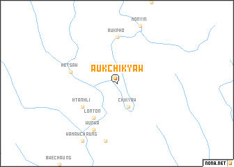 map of Auk Chi-Kyaw