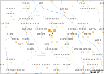 map of Auki