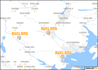 map of Aukland