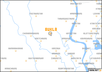 map of Aukla