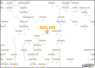 map of Aukleng