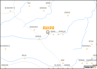 map of Aukpa