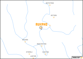 map of Auk Pho