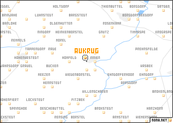 map of Aukrug