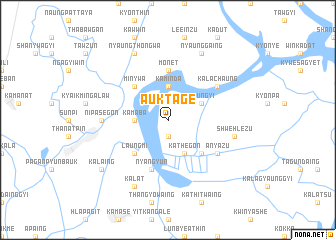 map of Auk Tage