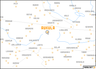 map of Auküla