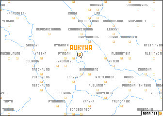 map of Aukywa