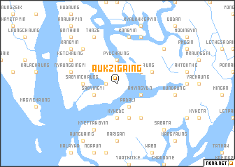 map of Auk Zigaing